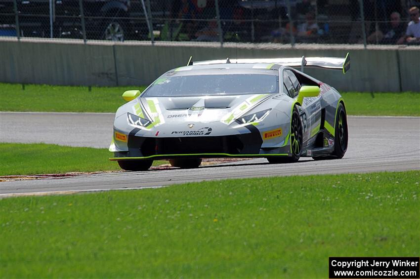 Yuki Harata's Lamborghini Huracán LP 620-2 Super Trofeo