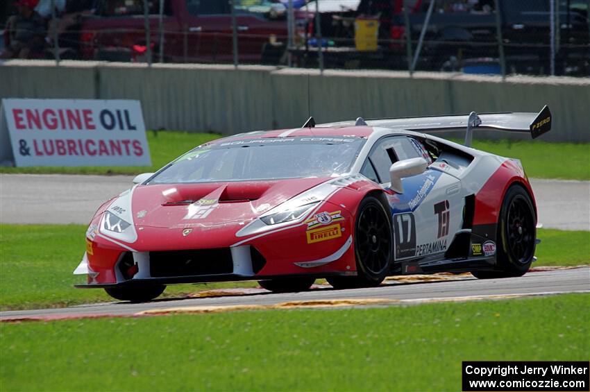 Brian Thienes' Lamborghini Huracán LP 620-2 Super Trofeo