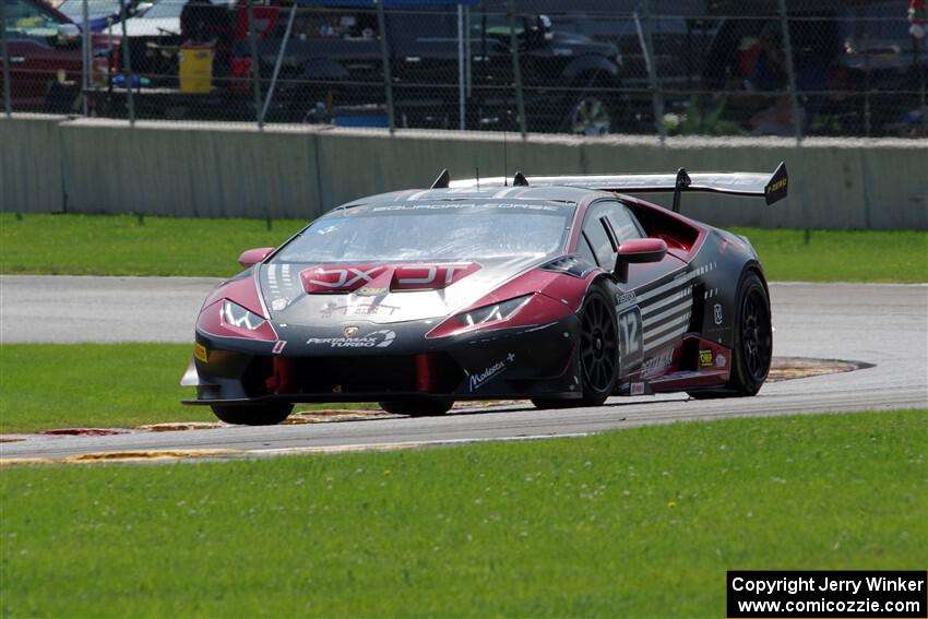 Jeff Burton's Lamborghini Huracán LP 620-2 Super Trofeo