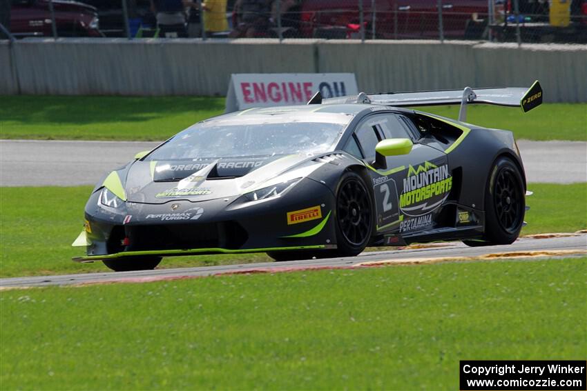 Ryan Hardwick's Lamborghini Huracán LP 620-2 Super Trofeo