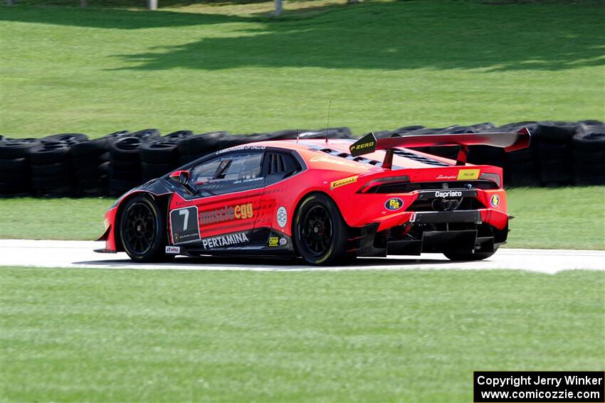 Austin Versteeg's Lamborghini Huracán LP 620-2 Super Trofeo