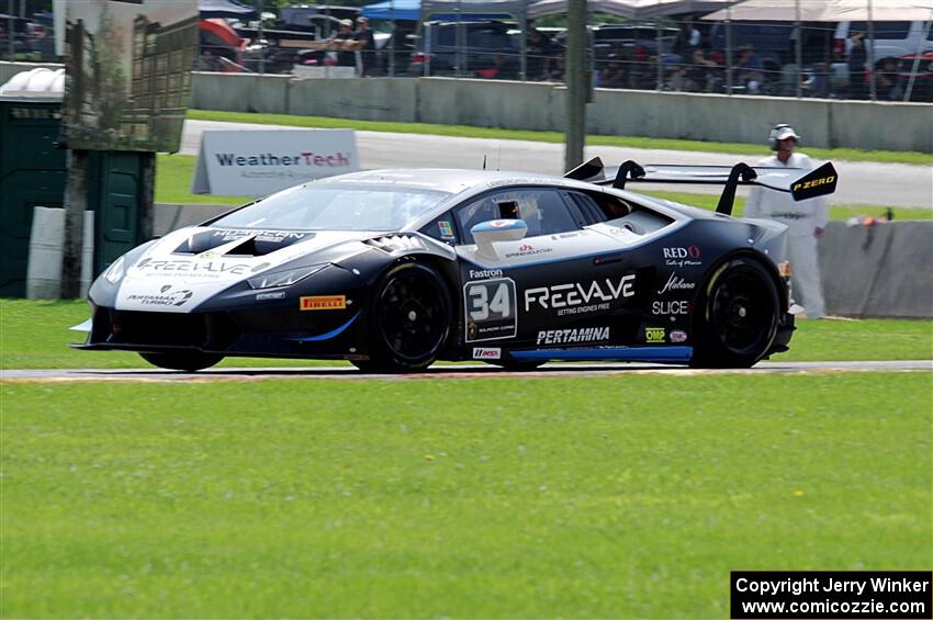 Bryce Miller's Lamborghini Huracán LP 620-2 Super Trofeo