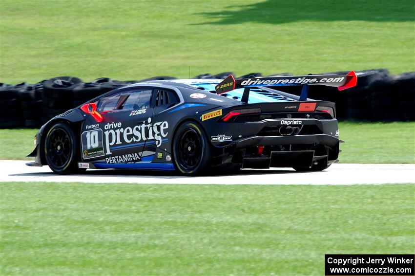 Michele Beretta / Alex Popow Lamborghini Huracán LP 620-2 Super Trofeo