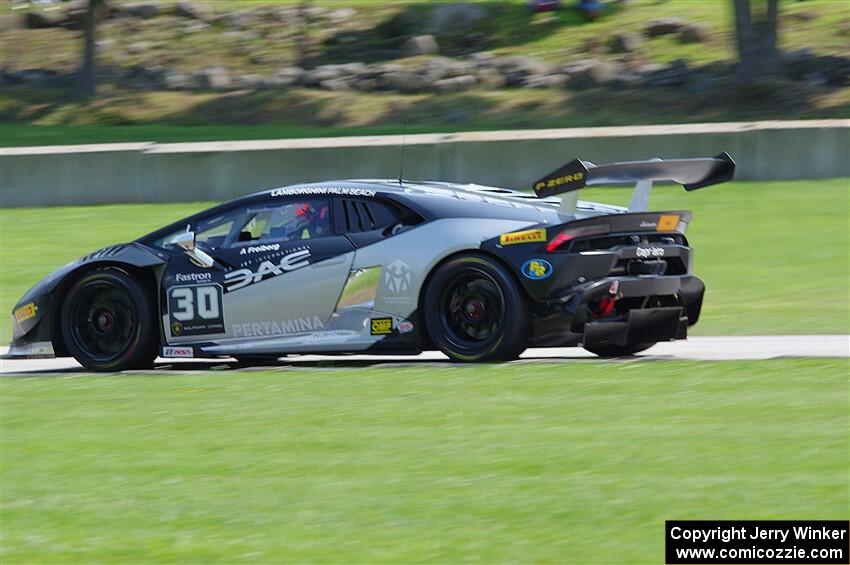 Ashley Freiberg's Lamborghini Huracán LP 620-2 Super Trofeo