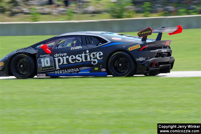 Michele Beretta / Alex Popow Lamborghini Huracán LP 620-2 Super Trofeo