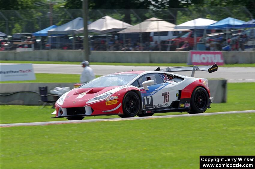 Brian Thienes' Lamborghini Huracán LP 620-2 Super Trofeo