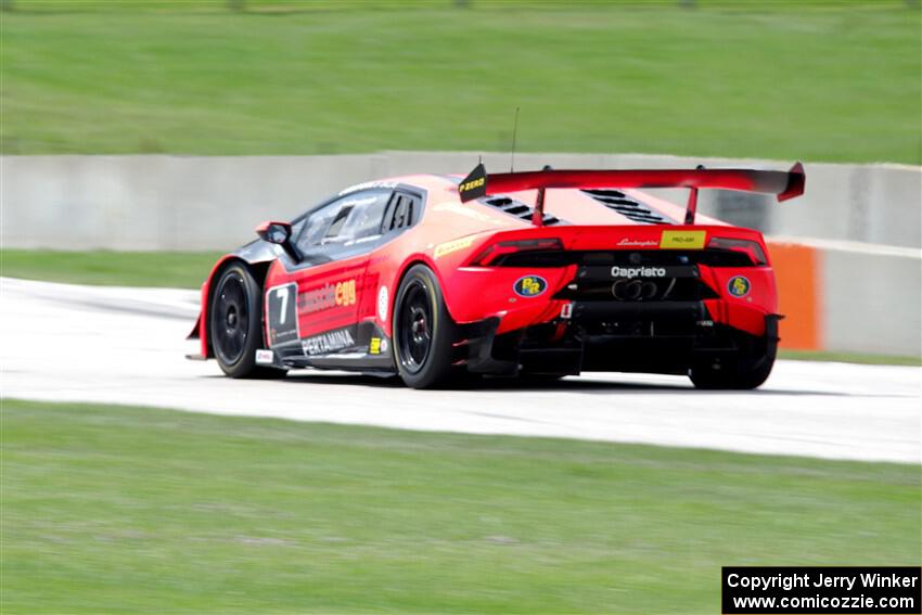 Austin Versteeg's Lamborghini Huracán LP 620-2 Super Trofeo