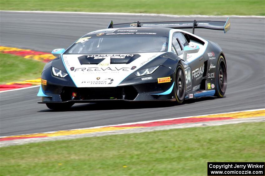 Bryce Miller's Lamborghini Huracán LP 620-2 Super Trofeo