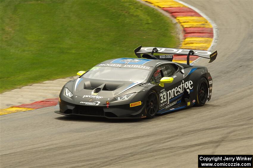 Cameron Cassels' Lamborghini Huracán LP 620-2 Super Trofeo EVO