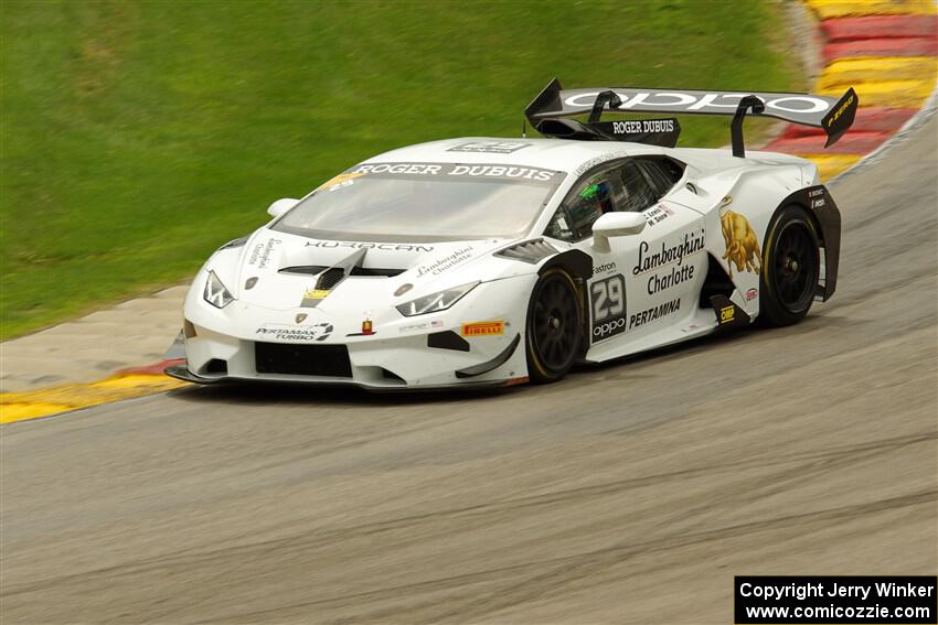 Corey Lewis / Madison Snow Lamborghini Huracán LP 620-2 Super Trofeo EVO