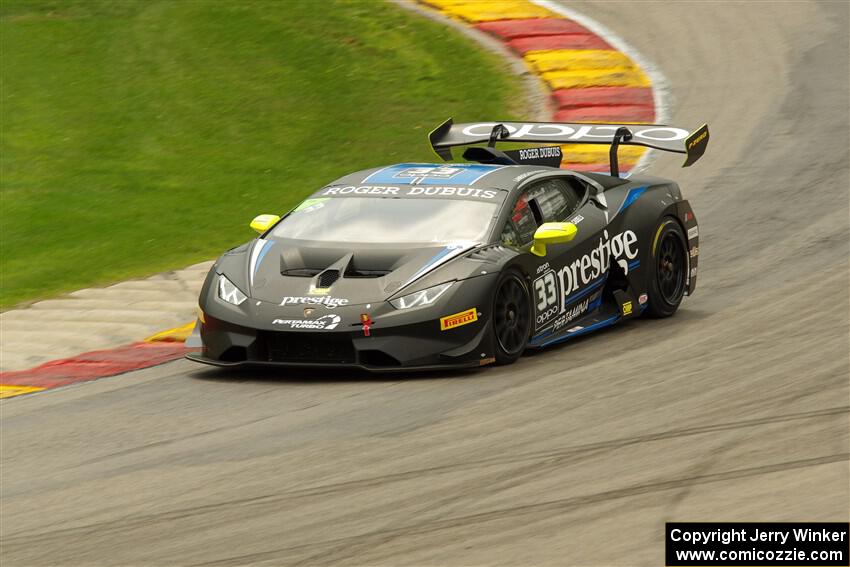 Cameron Cassels' Lamborghini Huracán LP 620-2 Super Trofeo EVO