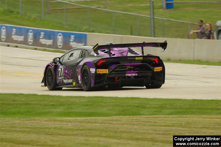 Loris Spinelli / J.C. Perez Lamborghini Huracán LP 620-2 Super Trofeo EVO