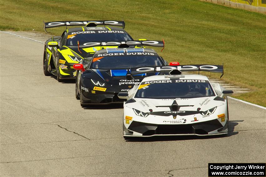 Richy Antinucci / Corey Lewis, Andrea Amici / Sandy Mitchell and Patrick Liddy / Bryce Miller Lamborghini Huracán LP 620-2 Super