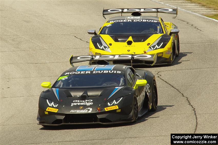 Cameron Cassels' and Damon Ockey / Jacob Eidson Lamborghini Huracán LP 620-2 Super Trofeo EVOs