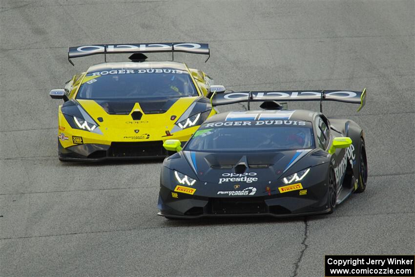 Cameron Cassels' and Damon Ockey / Jacob Eidson Lamborghini Huracán LP 620-2 Super Trofeo EVOs