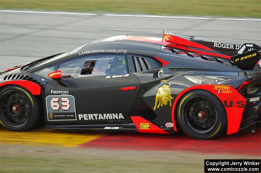 McKay Snow's Lamborghini Huracán LP 620-2 Super Trofeo EVO