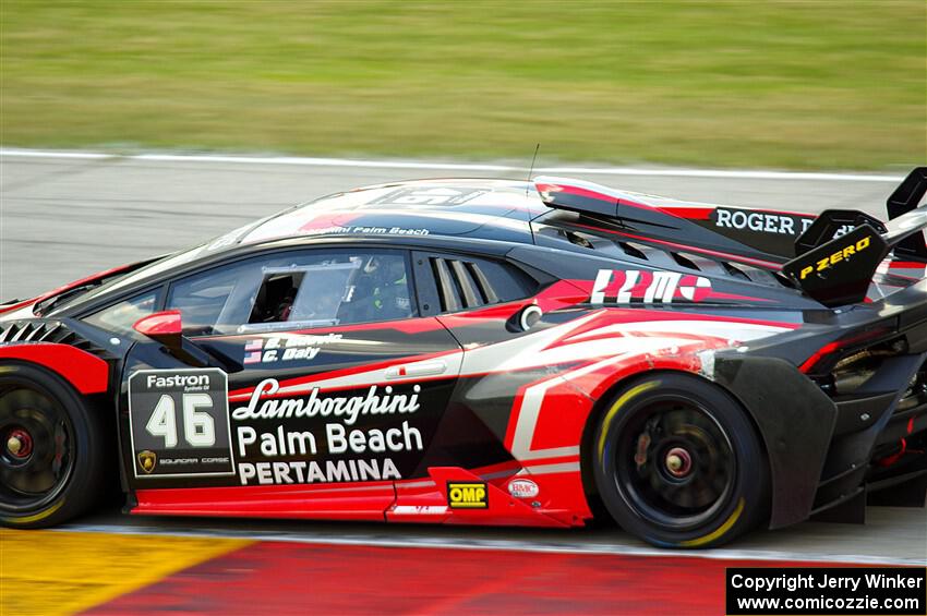 Conor Daly / Brandon Gdovic Lamborghini Huracán LP 620-2 Super Trofeo EVO