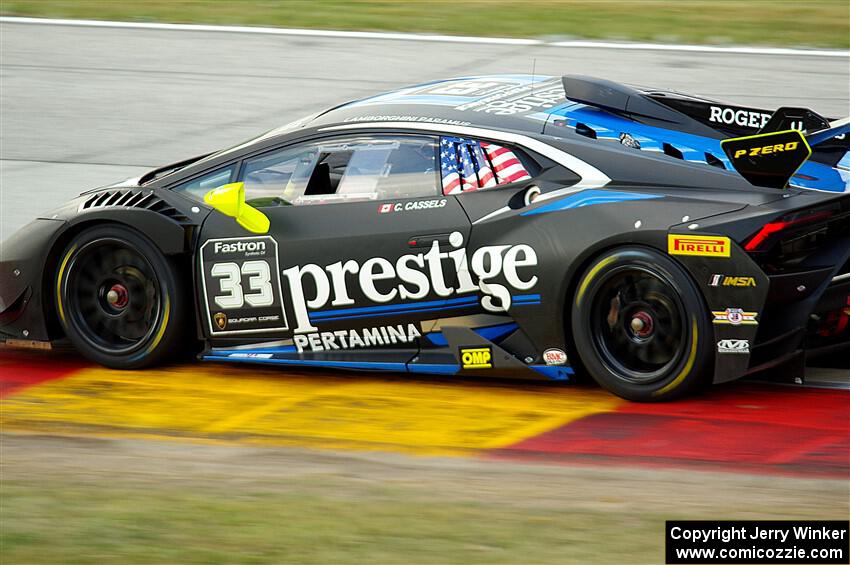 Cameron Cassels' Lamborghini Huracán LP 620-2 Super Trofeo EVO