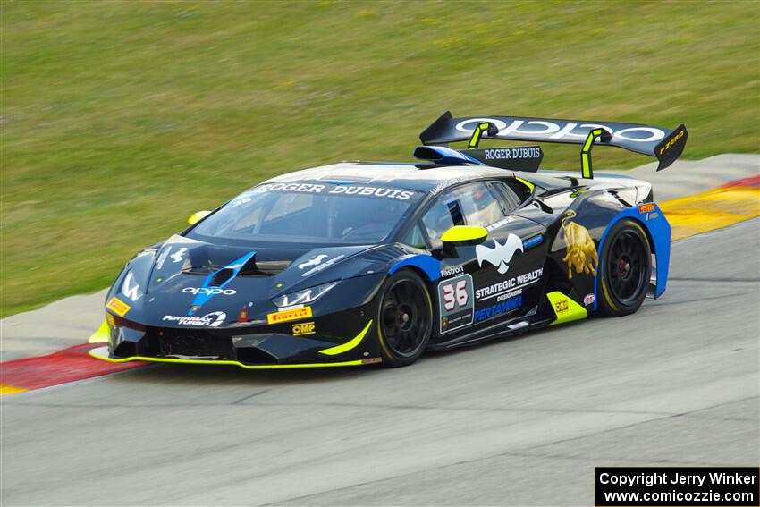 Matt Dicken's Lamborghini Huracán LP 620-2 Super Trofeo EVO