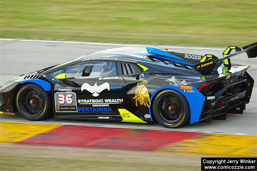 Matt Dicken's Lamborghini Huracán LP 620-2 Super Trofeo EVO