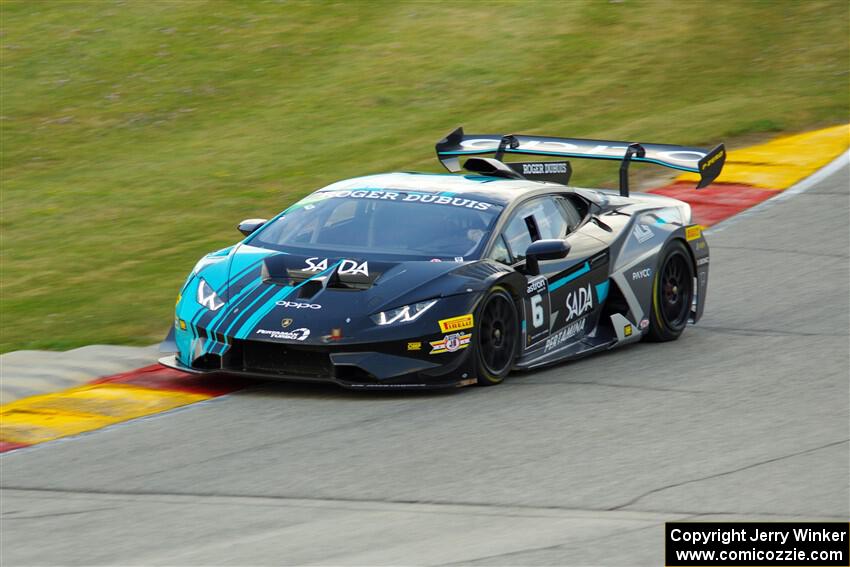 Steven Aghakhani's Lamborghini Huracán LP 620-2 Super Trofeo EVO