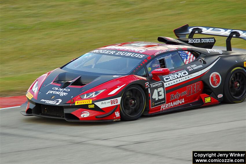 Stephanie Cemo / Ashton Harrison Lamborghini Huracán LP 620-2 Super Trofeo EVO