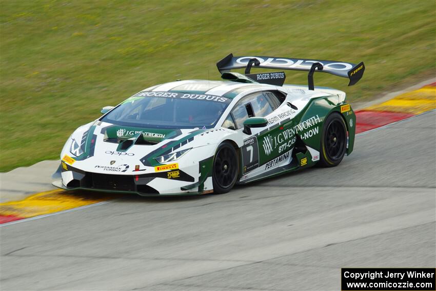 Sheena Monk's Lamborghini Huracán LP 620-2 Super Trofeo EVO