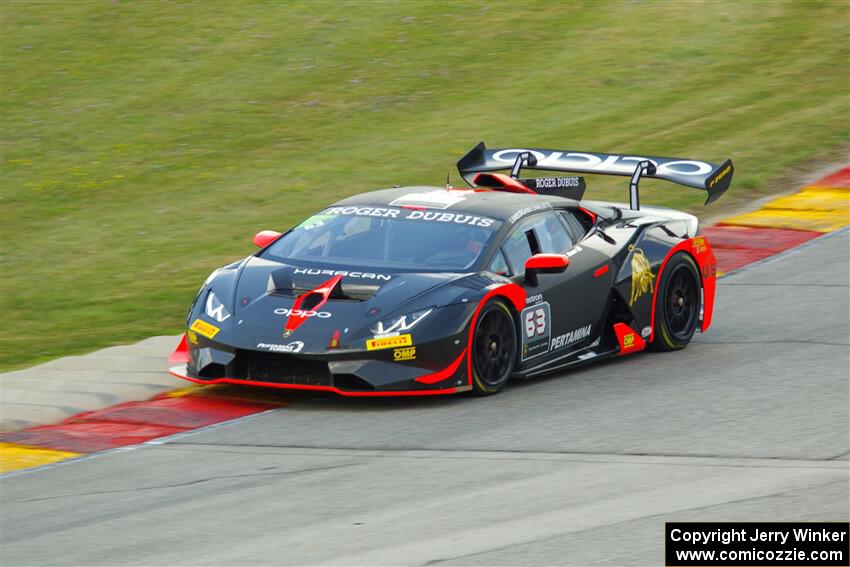 McKay Snow's Lamborghini Huracán LP 620-2 Super Trofeo EVO