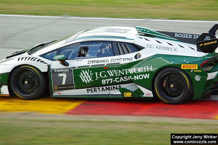 Sheena Monk's Lamborghini Huracán LP 620-2 Super Trofeo EVO