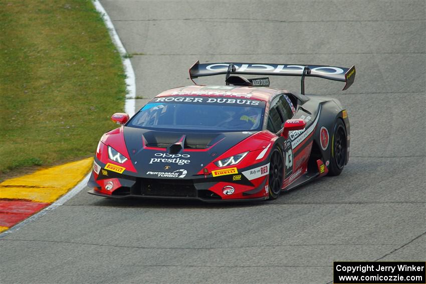 Stephanie Cemo / Ashton Harrison Lamborghini Huracán LP 620-2 Super Trofeo EVO