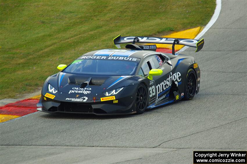 Cameron Cassels' Lamborghini Huracán LP 620-2 Super Trofeo EVO