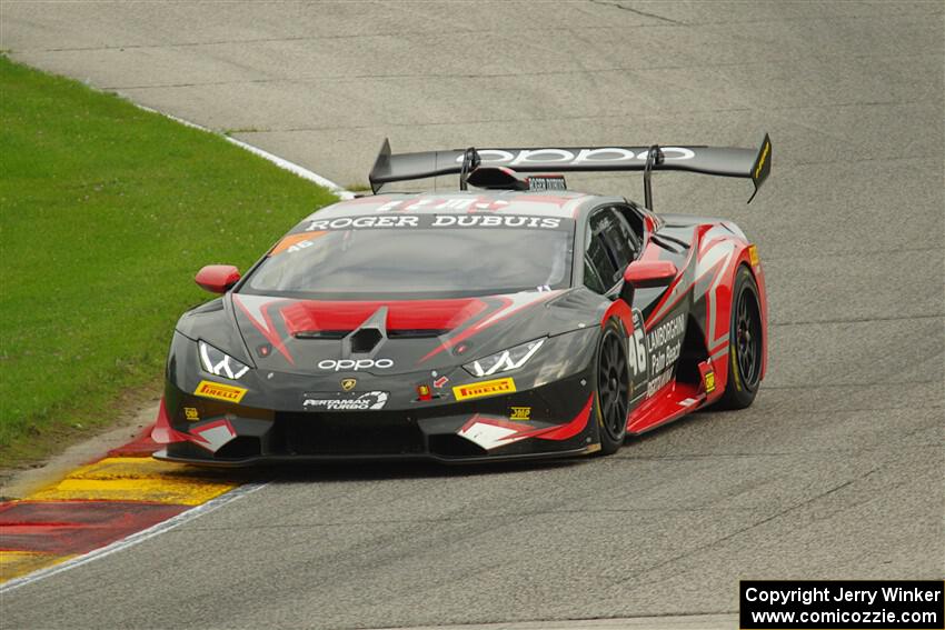 Brandon Gdovic's Lamborghini Huracán LP 620-2 Super Trofeo EVO