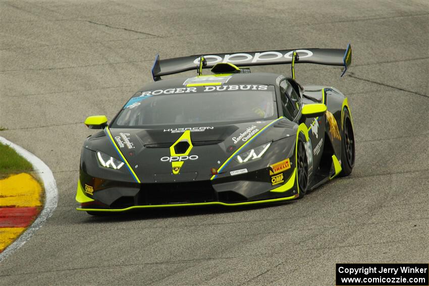 Matt Dicken's Lamborghini Huracán LP 620-2 Super Trofeo EVO