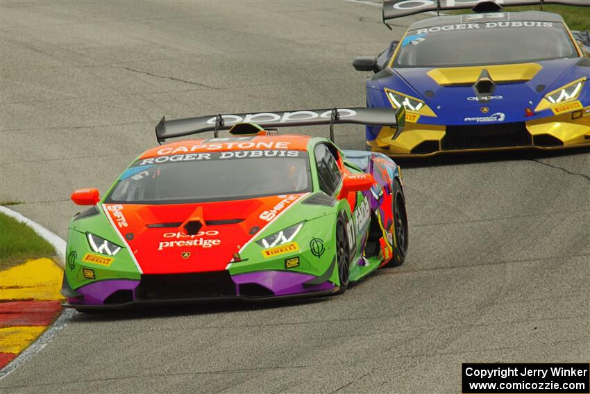 Sydney McKee's and John Hennessy's Lamborghini Huracán LP 620-2 Super Trofeo EVOs