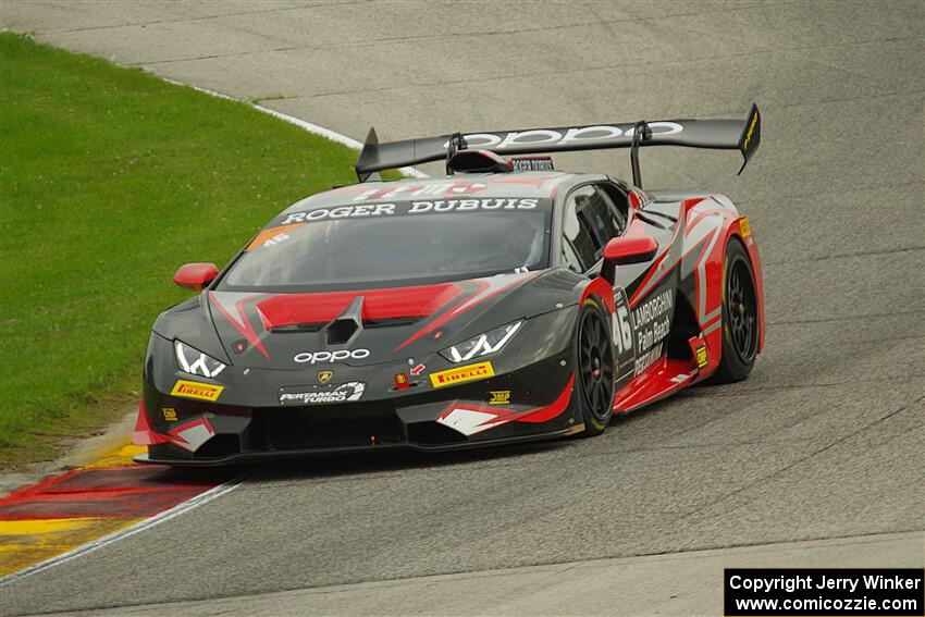 Brandon Gdovic's Lamborghini Huracán LP 620-2 Super Trofeo EVO