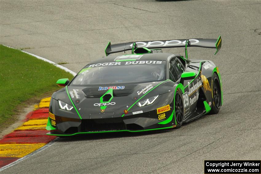 Victor Gomez IV's Lamborghini Huracán LP 620-2 Super Trofeo EVO