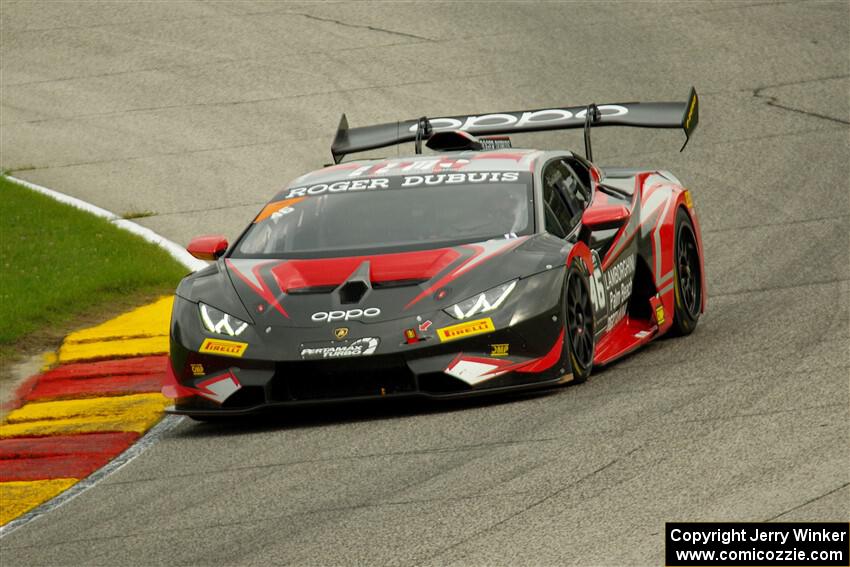 Brandon Gdovic's Lamborghini Huracán LP 620-2 Super Trofeo EVO