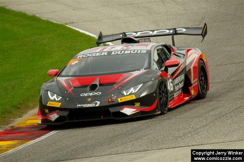 Brandon Gdovic's Lamborghini Huracán LP 620-2 Super Trofeo EVO