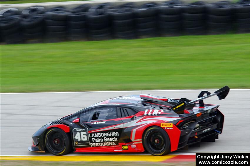 Brandon Gdovic's Lamborghini Huracán LP 620-2 Super Trofeo EVO