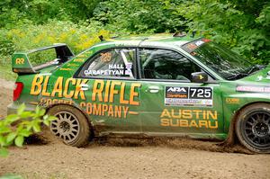 Dave Carapetyan / John Hall Subaru WRX STi on SS1, Crossroads I.