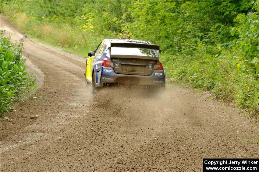 Brandon Semenuk / Keaton Williams Subaru WRX STi on SS1, Crossroads I.