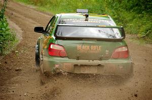 Dave Carapetyan / John Hall Subaru WRX STi on SS1, Crossroads I.