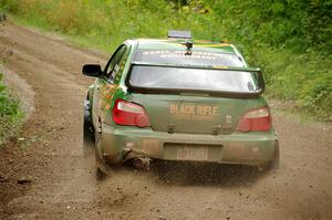 Dave Carapetyan / John Hall Subaru WRX STi on SS1, Crossroads I.