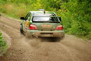 Dave Carapetyan / John Hall Subaru WRX STi on SS1, Crossroads I.