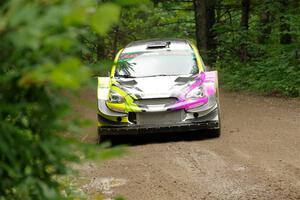 Patrick Gruszka / Florian Barral Mitsubishi Mirage RS on SS1, Crossroads I.