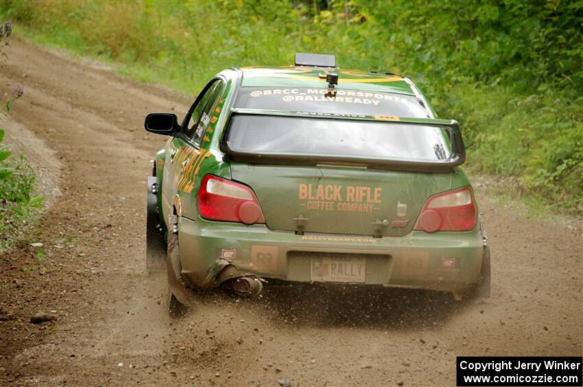 Dave Carapetyan / John Hall Subaru WRX STi on SS1, Crossroads I.