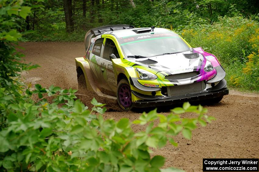 Patrick Gruszka / Florian Barral Mitsubishi Mirage RS on SS1, Crossroads I.