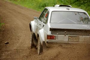 Seamus Burke / Martin Brady Ford Escort Mk II on SS1, Crossroads I.