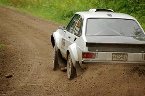 Seamus Burke / Martin Brady Ford Escort Mk II on SS1, Crossroads I.