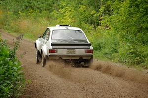 Seamus Burke / Martin Brady Ford Escort Mk II on SS1, Crossroads I.